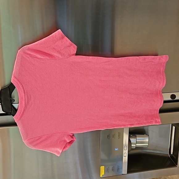 💕MICHAEL STARS💕 Fallon Shine Tee ~ Fandango Pink One Size NWOT - Picture 9 of 14